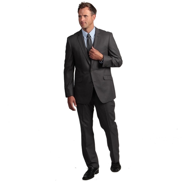 Kenneth Cole Reaction Men’s Gray Blazer 36R NWT Regular Fit Notched Lapel - Picture 4 of 7